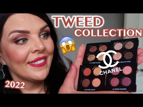 chanel winter 2019 show|Chanel tweed makeup collection 2022.